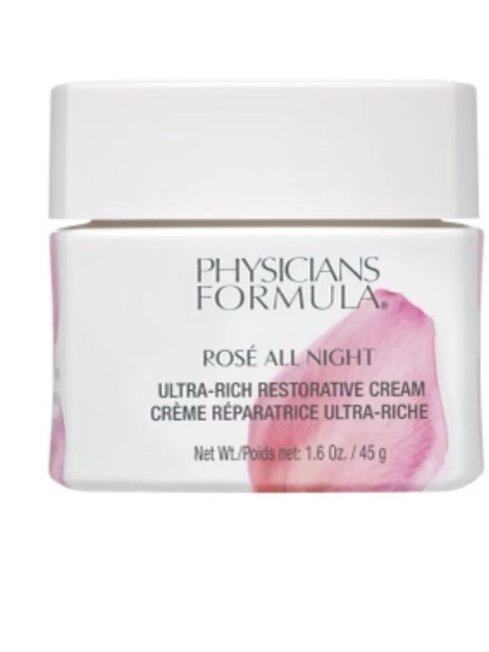 Physicians Formula Rosé All Night Ultra-Rich Restorative Cream - White & Pink